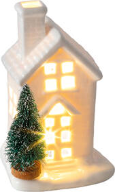 LED dekorace RETLUX RXL 391, porcelánový domek, 1 LED, 11,4 cm, teplá bílá 

 obrázek produktu 1 z 1