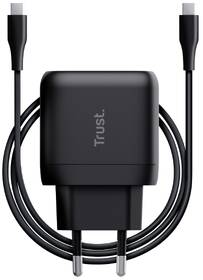 Nabíječka do sítě Trust Maxo 45 W USB-C s kabelem USB-C/USB-C, 2 m černý

 obrázek produktu 1 z 7