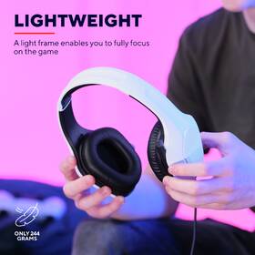 Headset Trust GXT 415W Zirox bílý

 obrázek produktu 7 z 12