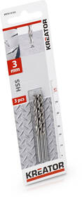 Vrták Kreator KRT010105, 3×61 mm 

 obrázek produktu 1 z 1