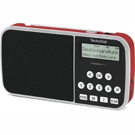 Radiopřijímač s DAB+ Technisat TECHNIRADIO RDR XL červená barva

