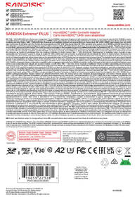 Paměťová karta SANDISK 64GB UHS-I (200R/90W) + SD apaptér 

 obrázek produktu 5 z 5