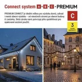 LED řetěz EMOS CHAIN 100LED, IP44, CW/CW FL (10m) černý

 obrázek produktu 6 z 8