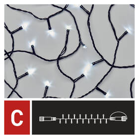 Spojovací řetěz EMOS 50 LED Standard, 5 m, venkovní i vnitřní, studená bílá, časovač 

 obrázek produktu 2 z 9