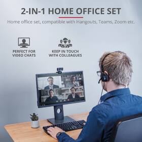 Headset Trust Doba 2-in-1 Home Office Set + HD webcam černý

 obrázek produktu 7 z 9