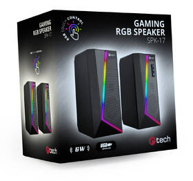 Reproduktory C-Tech SPK-17, 2.0, RGB černé

 obrázek produktu 3 z 3