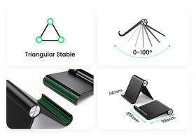 Držák na tablet UGREEN Multi-Angle Adjustable Portable Stand pro iPad černý

 obrázek produktu 8 z 9
