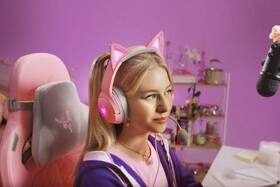 Headset Razer Kraken Kitty V2, Quartz růžový

 obrázek produktu 6 z 7