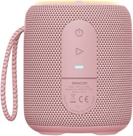 Přenosný reproduktor Sencor SIRIUS 2 MINI růžový

 obrázek produktu 2 z 7