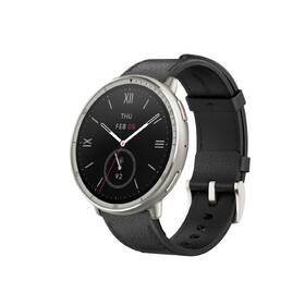 Chytré hodinky Amazfit Active 2 Premium NFC (Round) s koženým řemínkem černé

 obrázek produktu 1 z 12