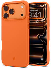 Kryt na mobil Spigen Silicone Fit MagSafe na Apple iPhone 17 Pro oranžový

 obrázek produktu 1 z 15