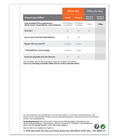 Software Microsoft Office Mac 2016 pro domácnosti Eng 
