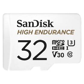 Paměťová karta SANDISK microSDHC High Endurance Video 32 GB + adaptér 

 obrázek produktu 1 z 1
