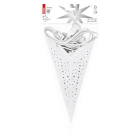 LED dekorace EMOS vánoční hvězda papírová závěsná, 60 cm, vnitřní 

 obrázek produktu 4 z 4