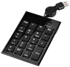 Klávesnice Hama SK140 Slimline, numerická černá

 obrázek produktu 1 z 5