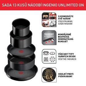Sada hrnců Tefal L3959343, 13 ks 

 obrázek produktu 6 z 7