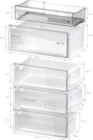 Chladnička s mrazničkou Bosch KGN497LDF PerfectFit kovová

 obrázek produktu 7 z 15