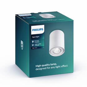 Bodové svítidlo Philips Pillar Single, GU10 bílé

 obrázek produktu 3 z 3
