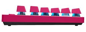 Klávesnice Logitech G PRO X TKL Lightspeed, US růžová barva
