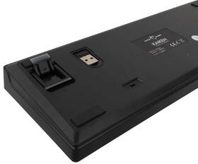 Klávesnice White Shark KAIKEN, US layout, Red Switch černá barva
