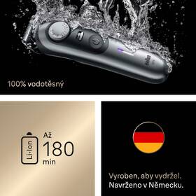 Zastřihovač vousů Braun BT9560 šedý

 obrázek produktu 6 z 7