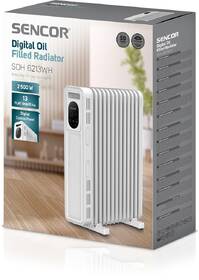 Olejový radiátor Sencor SOH 6213WH bílý

 obrázek produktu 12 z 12
