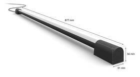 Stolní svítidlo Philips Play Gradient Light Tube compact černé

 obrázek produktu 3 z 8