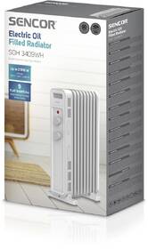 Olejový radiátor Sencor SOH 3409WH bílý

 obrázek produktu 12 z 12