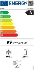 Chladnička s mrazničkou Bosch KGN362I1F Total No Frost nerez

 obrázek produktu 1 z 16