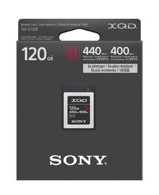 Paměťová karta Sony XQD G 120 GB (440R/400W) 

 obrázek produktu 1 z 1