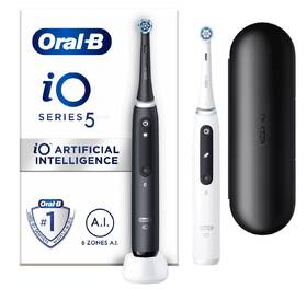 Zubní kartáček Oral-B Matt Black + Quite White DUO Pack 

 obrázek produktu 1 z 5