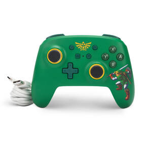 Gamepad PowerA Wired - Nintendo Switch - Hyrule Defender 

 obrázek produktu 4 z 11