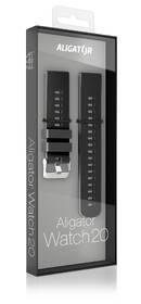 Řemínek Aligator 20AW0001, silikonový 20mm černý

 obrázek produktu 2 z 2
