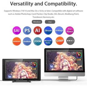 Grafický tablet XPPen Artist 22E Pro černý

 obrázek produktu 2 z 7