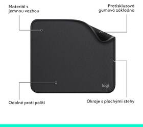 Myš Logitech Signature M650 + podložka Mouse Pad Studio grafitová

 obrázek produktu 21 z 22