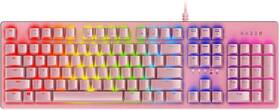 Klávesnice Razer Huntsman V2 Tenkeyless (Red Switch) - Quartz - US Layout růžová

 obrázek produktu 1 z 9