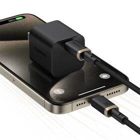 Kabel Baseus Dura USB-C/USB-C, 100W, 2m černý/zlatý

 obrázek produktu 7 z 16