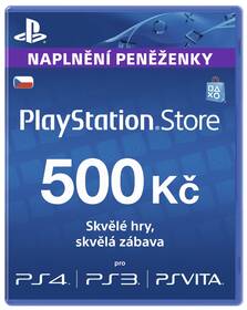 Předplacená karta Sony PSPGO, PS VITA, PS3, PS4, PSP v hodnotě 500,- kč 

 obrázek produktu 1 z 1