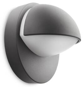 Nástěnné svítidlo Philips June, 1xE27 - antracitové 

 obrázek produktu 1 z 2