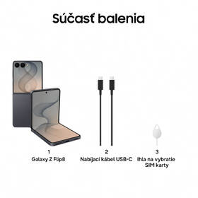 Mobilní telefon Samsung Galaxy Z Flip8 5G 12 GB / 256 GB grafitový

 obrázek produktu 15 z 25