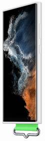 Kryt na mobil Samsung Silicone Cover s poutkem na Galaxy S22 Ultra bílý

 obrázek produktu 4 z 5