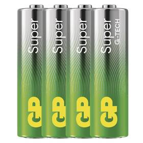 Baterie alkalická GP Super AA (LR6), 4 ks 

 obrázek produktu 1 z 4