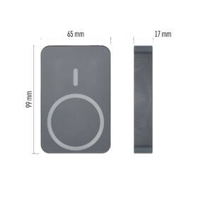 Powerbanka EMOS WI 1046, 10 000 mAh, 20 W+Wireless šedá

 obrázek produktu 19 z 19