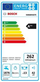 Myčka nádobí Bosch SMI68NS07E nerez
