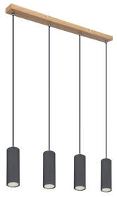 Závěsné svítidlo GLOBO Robby, 4x GU10 dřevo

 obrázek produktu 1 z 3