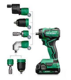 Vrtací šroubovák HIKOKI DS18DDQWRZ (s baterií) 

 obrázek produktu 1 z 1