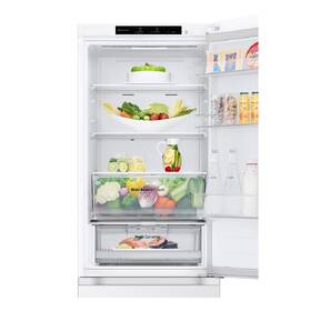 Chladnička s mrazničkou LG GBV3100CSW bílá barva
