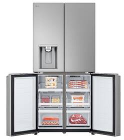 Americká lednice LG GML860PYFE stříbrná barva
