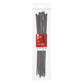 Stahovací pásky EMOS 450×7,6MM, 25KS černé

 obrázek produktu 2 z 10