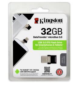 USB Flash Kingston 32GB OTG MicroUSB/USB 3.0 černý

 obrázek produktu 5 z 9